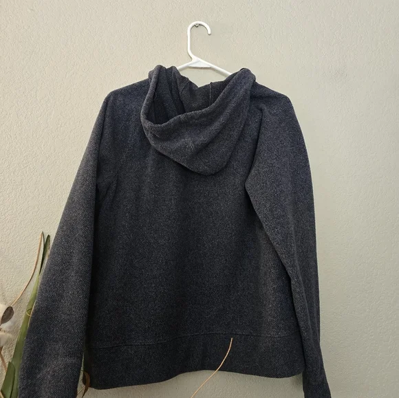 Carhartt Charcoal/ Navy Kentwood Full-Zip Jacket Fleece - Picture 5 of 5